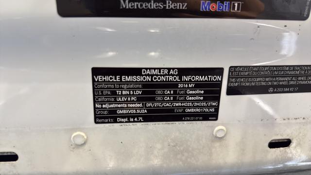 2016 Mercedes-Benz S 550 4MATIC