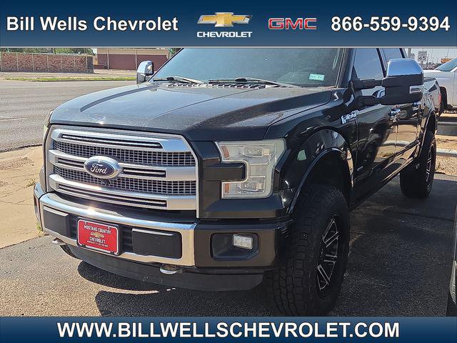 2015 Ford F-150 Platinum for sale in Plainview, TX