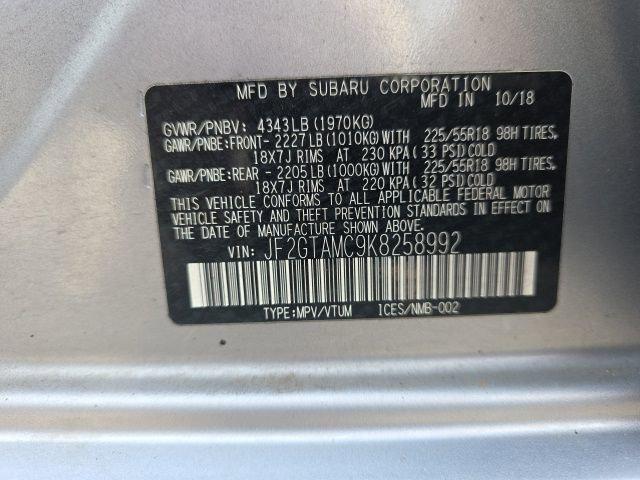 2019 Subaru Crosstrek 2.0i Limited