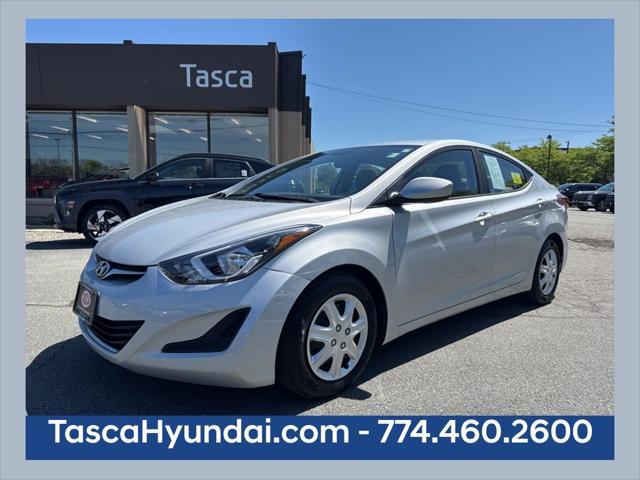 2016 Hyundai Elantra SE for sale in FAIRHAVEN, MA