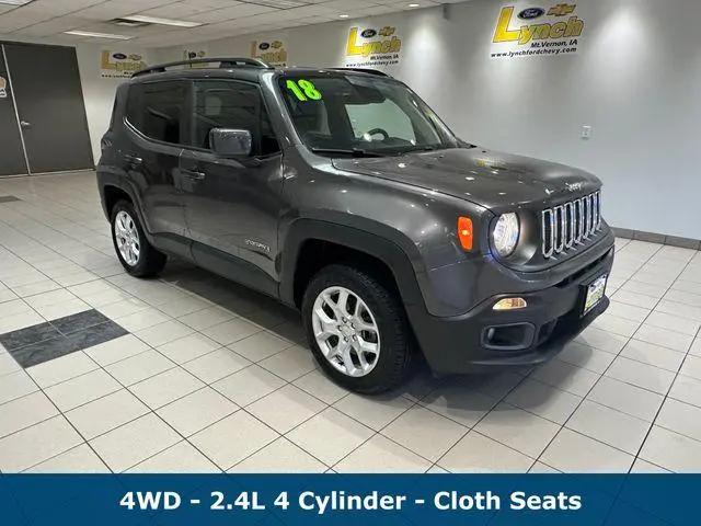 2018 Jeep Renegade Latitude 4x4 for sale in Mount Vernon, IA