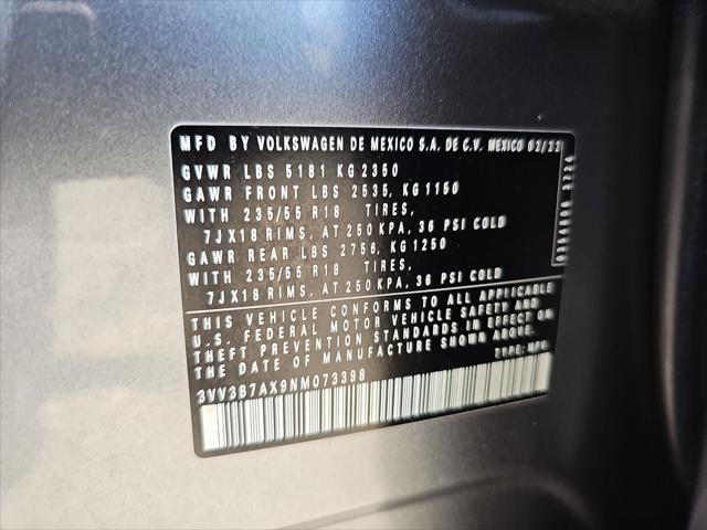 2022 Volkswagen Tiguan 2.0T SE