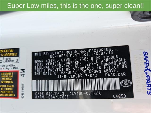 2011 Toyota Camry LE
