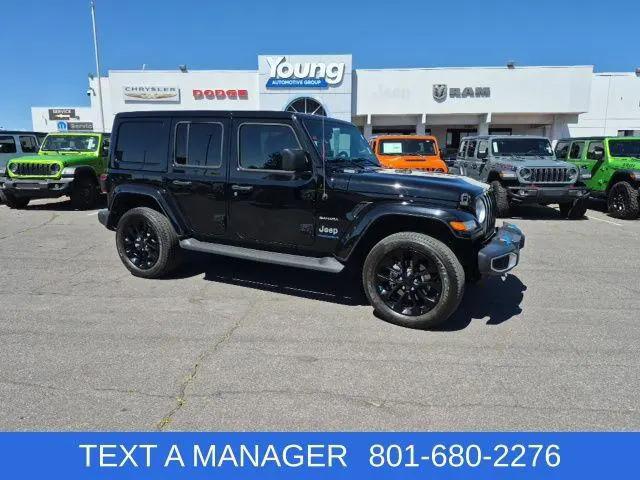 2023 Jeep Wrangler 4xe Sahara 4x4 for sale in Layton, UT