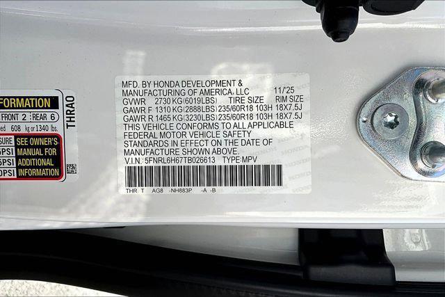 2026 Honda Odyssey EX-L