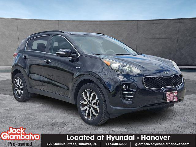 2018 Kia Sportage EX for sale in HANOVER, PA