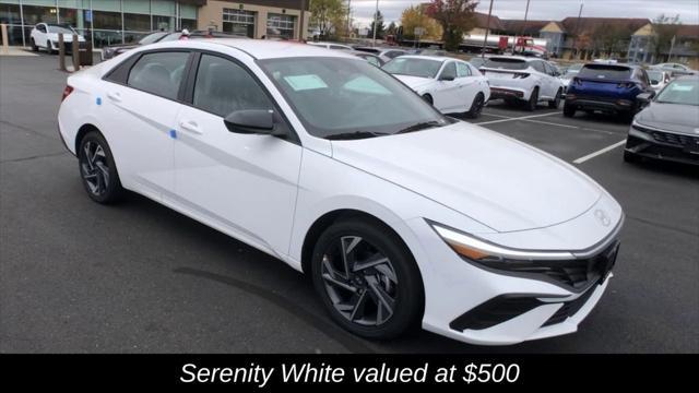 2026 Hyundai Elantra Hybrid Blue