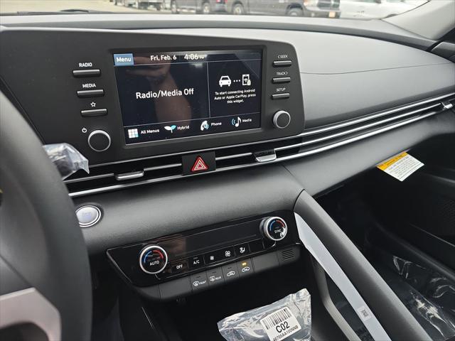 2026 Hyundai Elantra Hybrid Blue