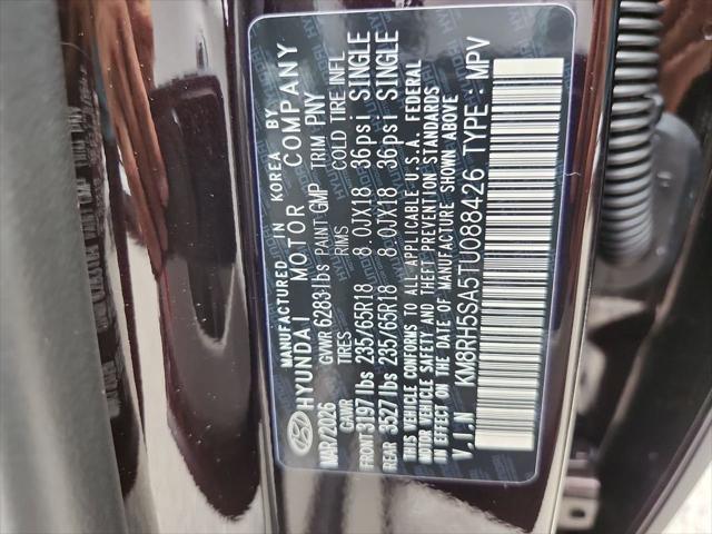 2026 Hyundai Palisade Blue SEL Premium 7P