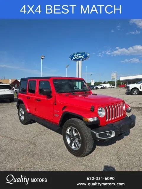 2023 Jeep Wrangler 4-Door Sahara 4x4 for sale in Independence, KS