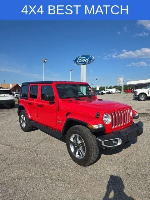 2023 Jeep Wrangler 4-Door Sahara 4x4 for sale in Independence, KS
