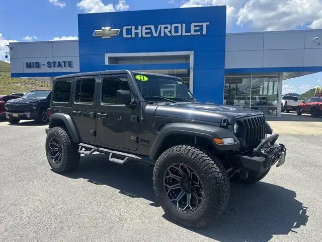 2021 Jeep Wrangler Sport S 4x4 for sale in Sutton, WV