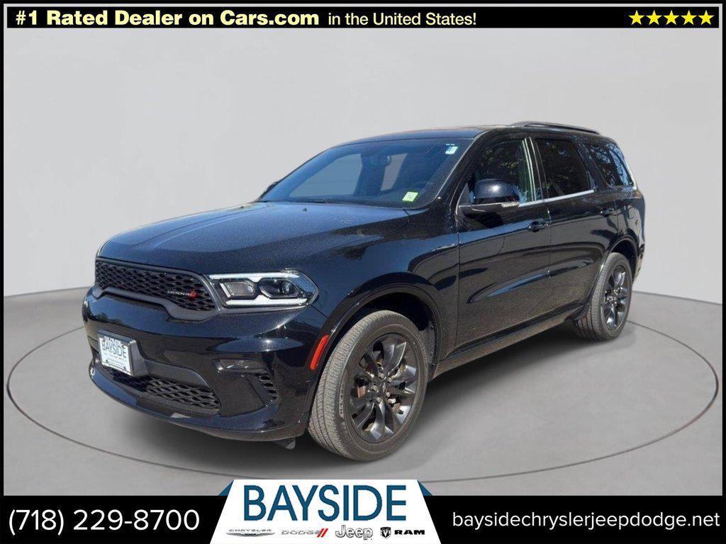 DB Black Clearcoat 2021 Dodge Durango SUV / Crossover All-Wheel Drive Automatic