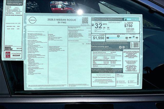 2026 Nissan Rogue SV