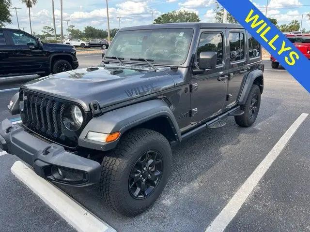 2022 Jeep Wrangler Unlimited Willys Sport 4x4 for sale in Dade City, FL