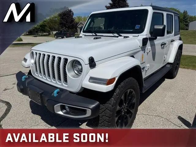 2021 Jeep Wrangler 4xe Unlimited Sahara 4x4 for sale in Plymouth, WI