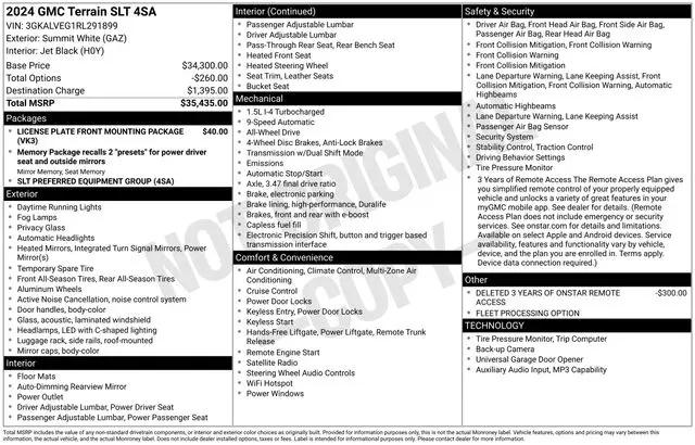 2024 GMC Terrain AWD SLT
