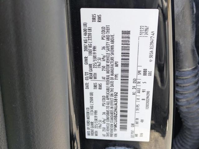 2022 Ford Escape SE Hybrid