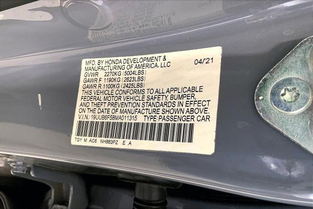 2021 Acura TLX A-SPEC Package