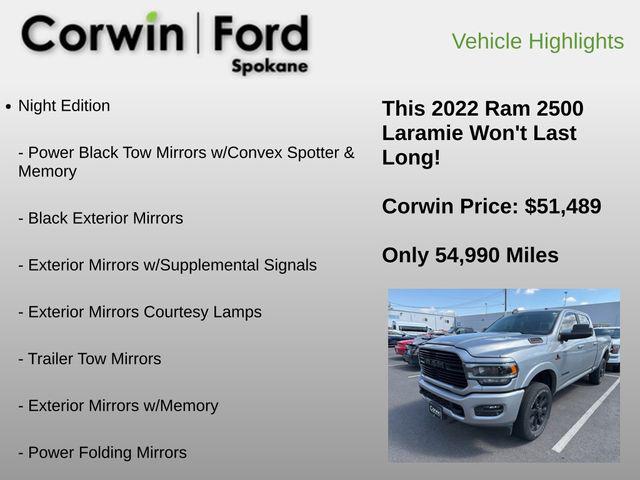 2022 Ram 2500 Laramie Crew Cab 4x4 6'4" Box