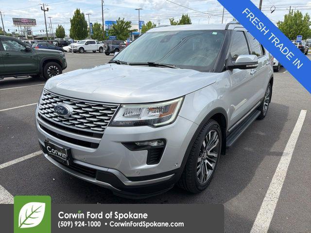2018 Ford Explorer Platinum for sale in SPOKANE VALLEY, WA