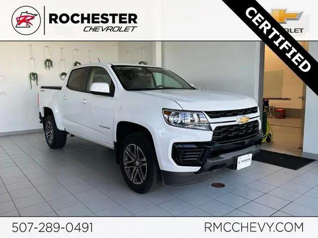 2021 Chevrolet Colorado 4WD Crew Cab Short Box WT for sale in Rochester, MN