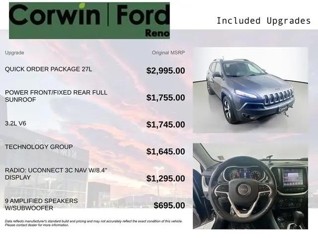 2018 Jeep Cherokee Trailhawk 4x4