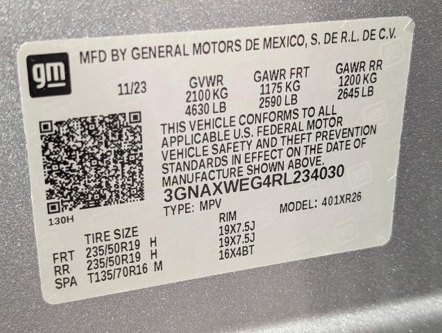 2024 Chevrolet Equinox AWD RS