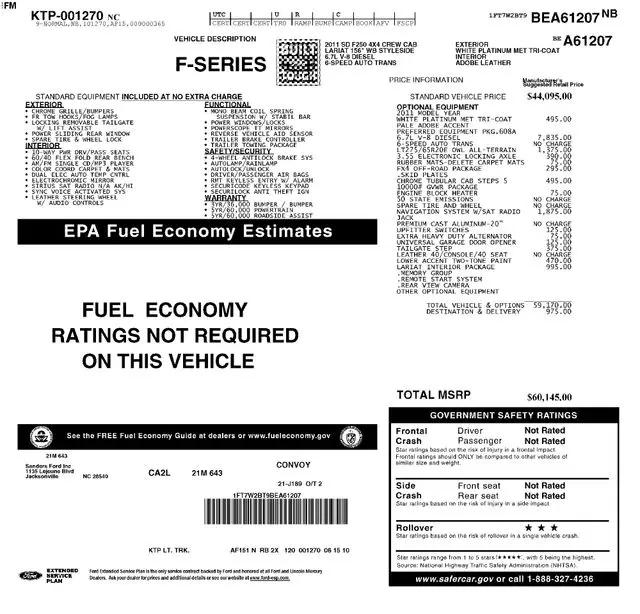 2011 Ford F-250 LARIAT