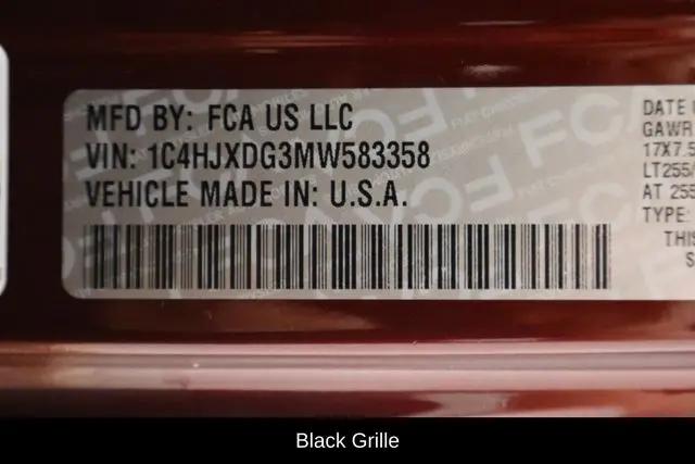 2021 Jeep Wrangler Willys Sport 4x4