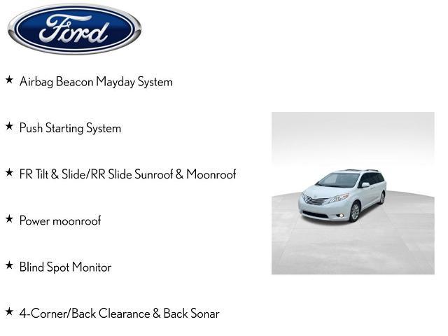 2014 Toyota Sienna XLE 7 Passenger Auto Access Se