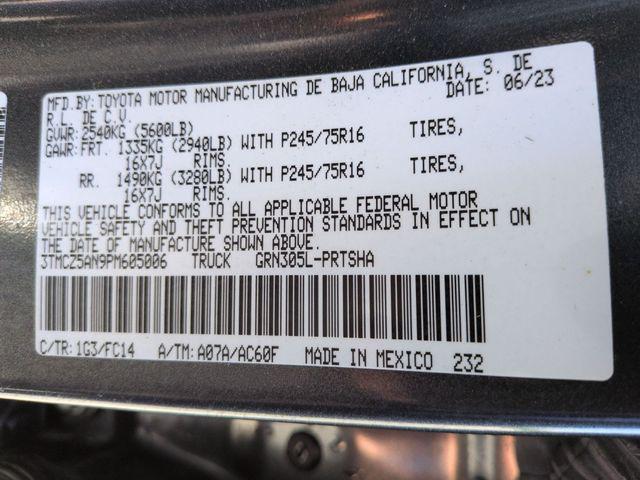 2023 Toyota Tacoma SR5 V6
