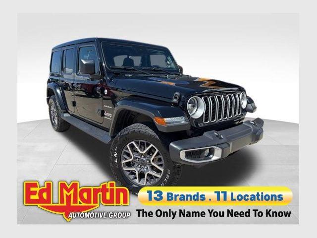 2024 Jeep Wrangler 4-Door Sahara 4x4 for sale in Anderson, IN