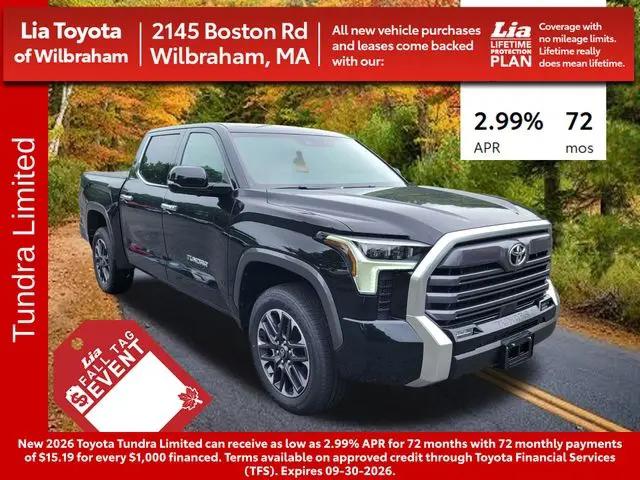 2026 Toyota Tundra Limited CrewMax 5.5 Bed for sale in Wilbraham, MA