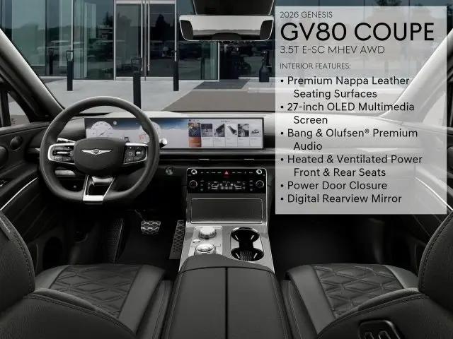 2026 Genesis GV80 3.5T E-SC MHEV AWD