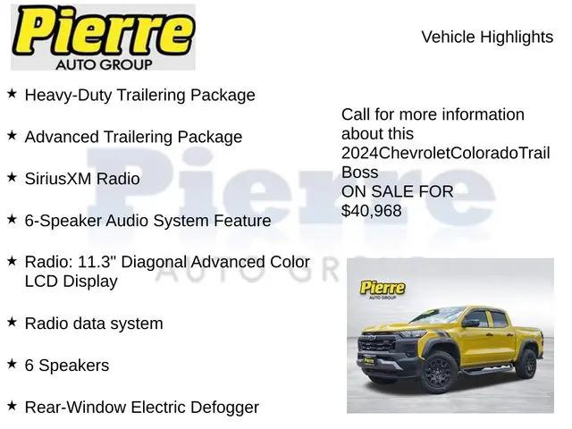 2024 Chevrolet Colorado Trail Boss 4WD