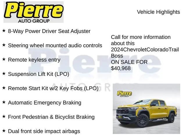 2024 Chevrolet Colorado Trail Boss 4WD