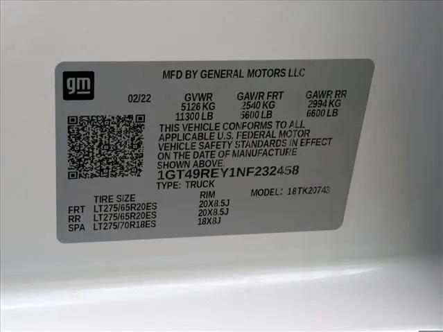 2022 GMC Sierra 2500HD 4WD Crew Cab Standard Bed Denali