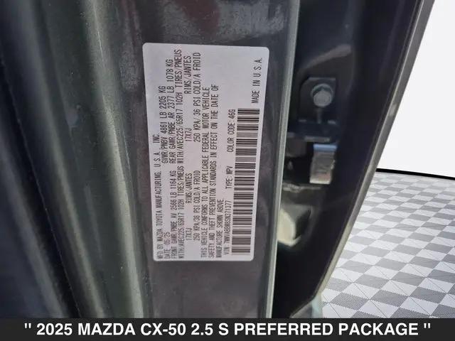 2025 Mazda CX-50 2.5 S Preferred Package
