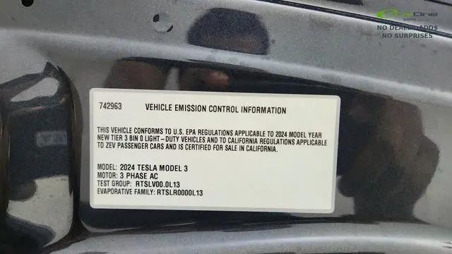 2024 Tesla Model 3 Long Range Dual Motor All-Wheel Drive