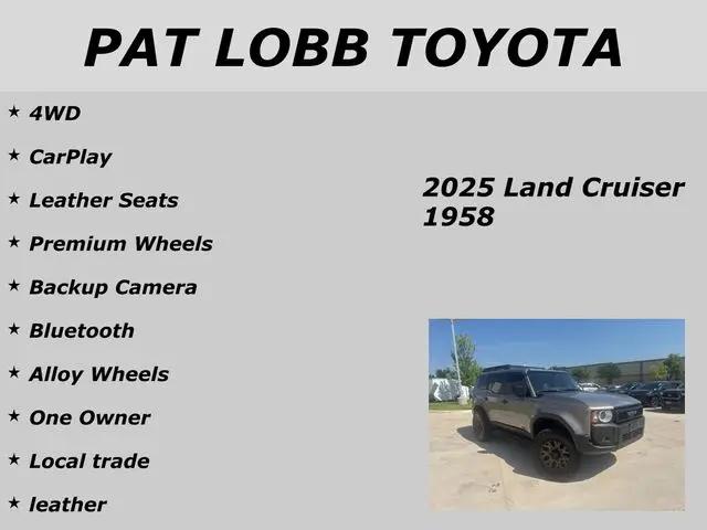 2025 Toyota Land Cruiser 1958