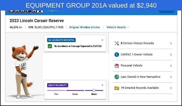 2023 Lincoln Corsair Reserve