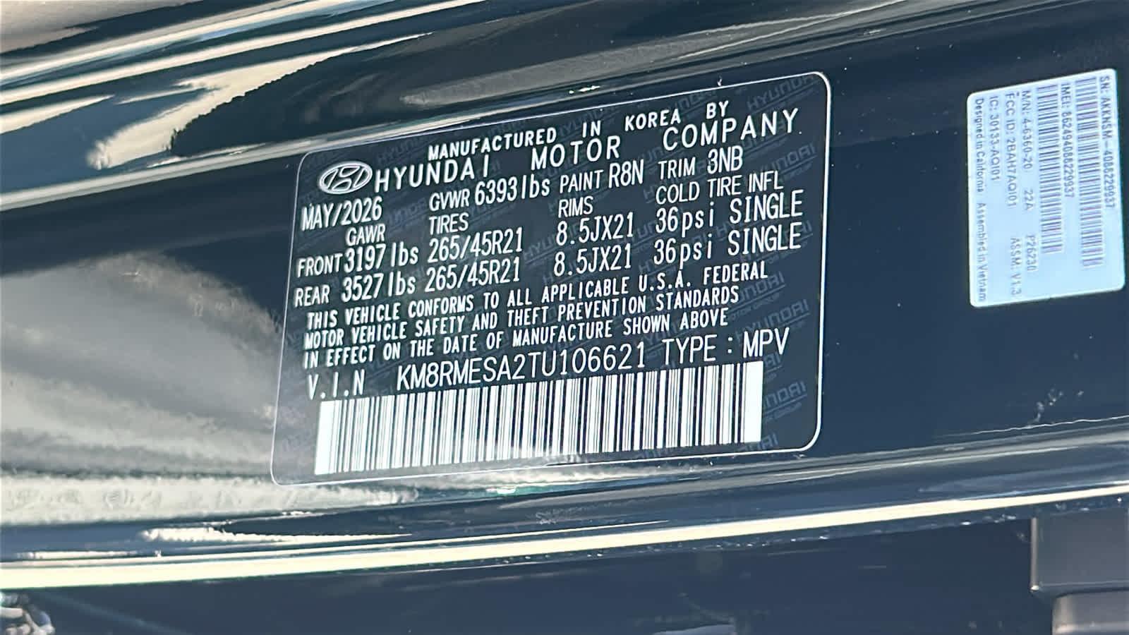 New 2026 Robust Emerald Pearl Hyundai Calligraphy image 60