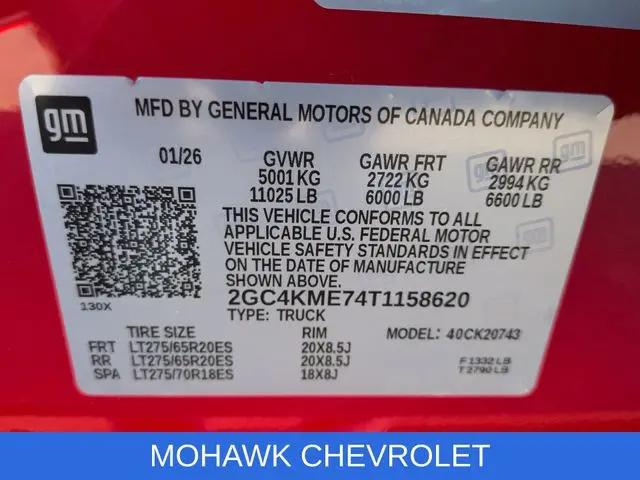 2026 Chevrolet Silverado 2500HD Crew Cab, Standard Bed, WT, 4WD