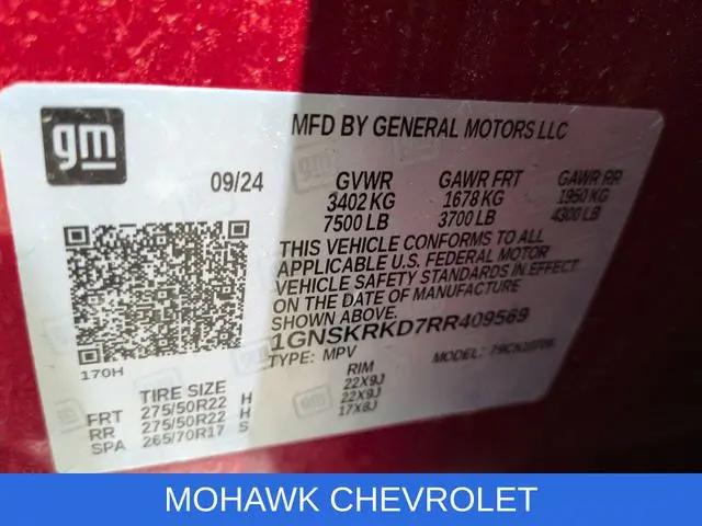 2024 Chevrolet Tahoe 4WD RST