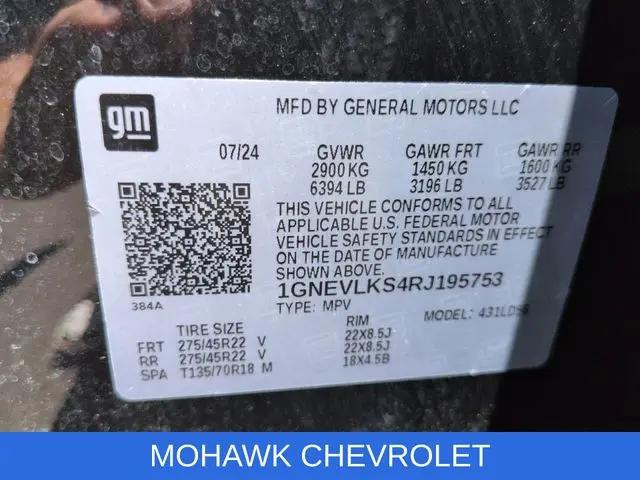 2024 Chevrolet Traverse AWD RS