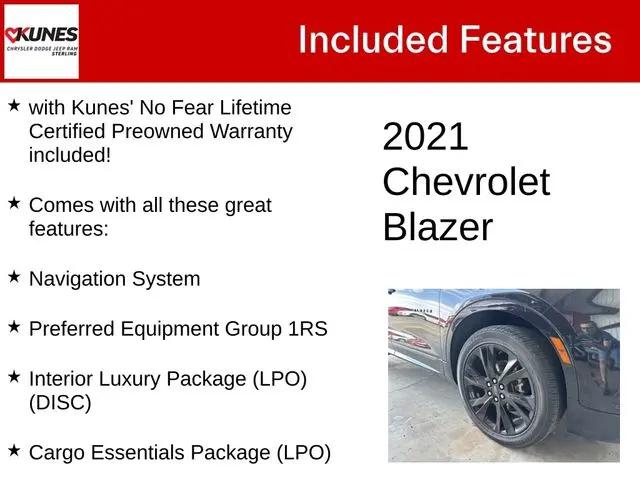2021 Chevrolet Blazer AWD RS