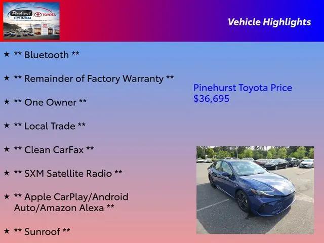 2025 Toyota Camry XSE