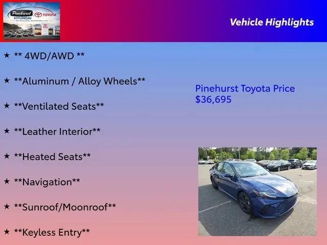 2025 Toyota Camry XSE