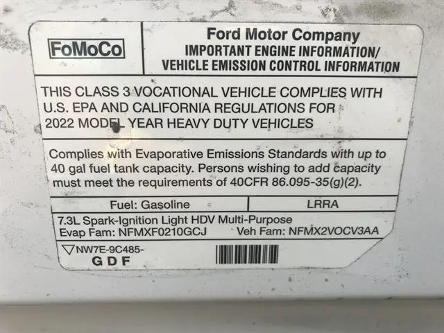 2023 Ford E-350 Cutaway Base